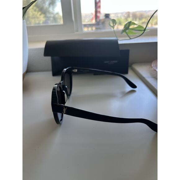 Saint Laurent Sunglasses SL M25/K 005 Polished Black 56-20-145 YSL Italy main image 11